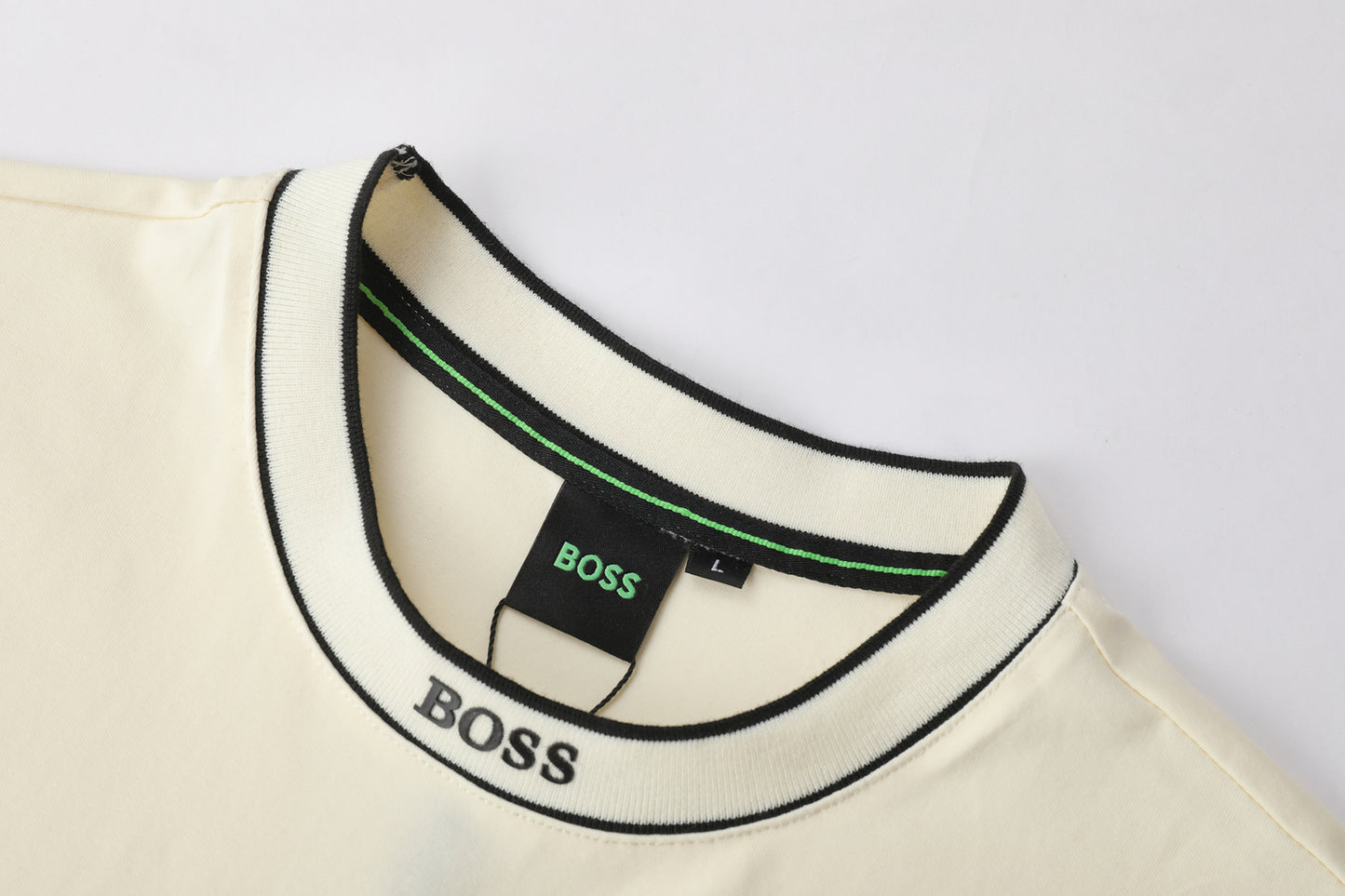 Camiseta 66045 Básica Crema Para Hombre