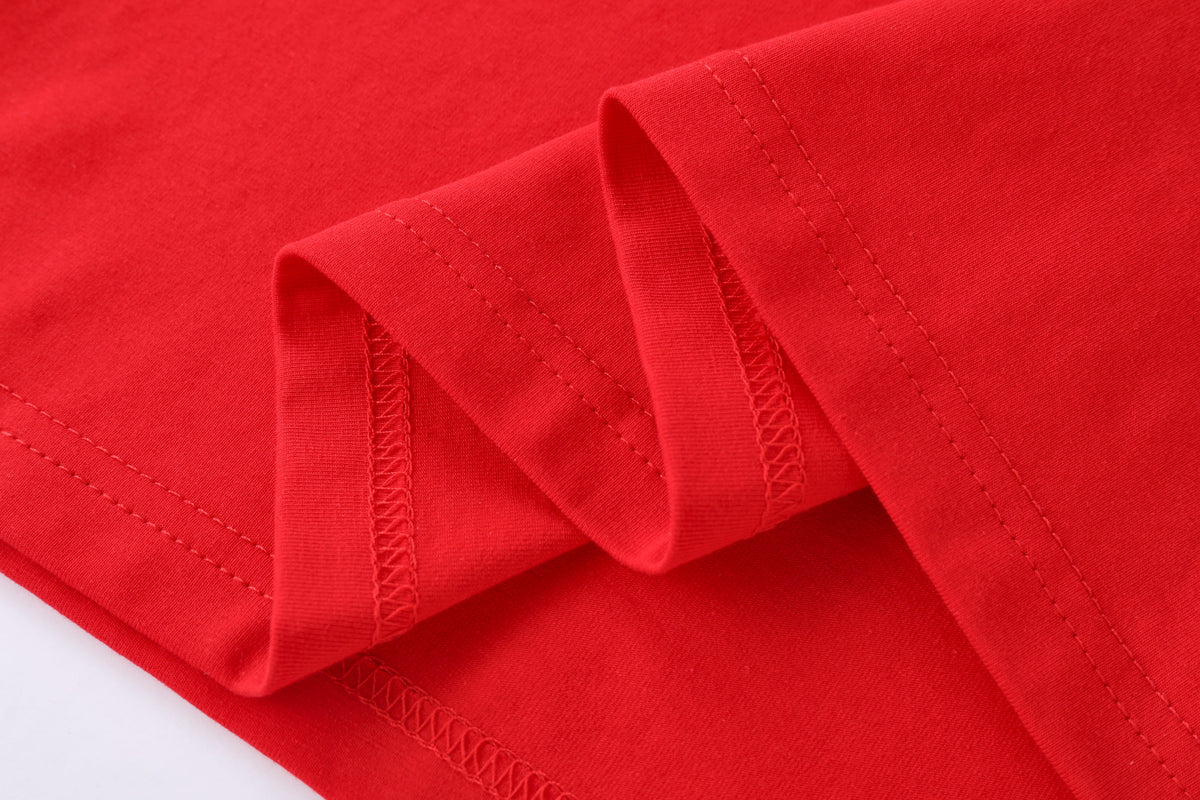 Camiseta 786656 Estampada Roja Para Hombre