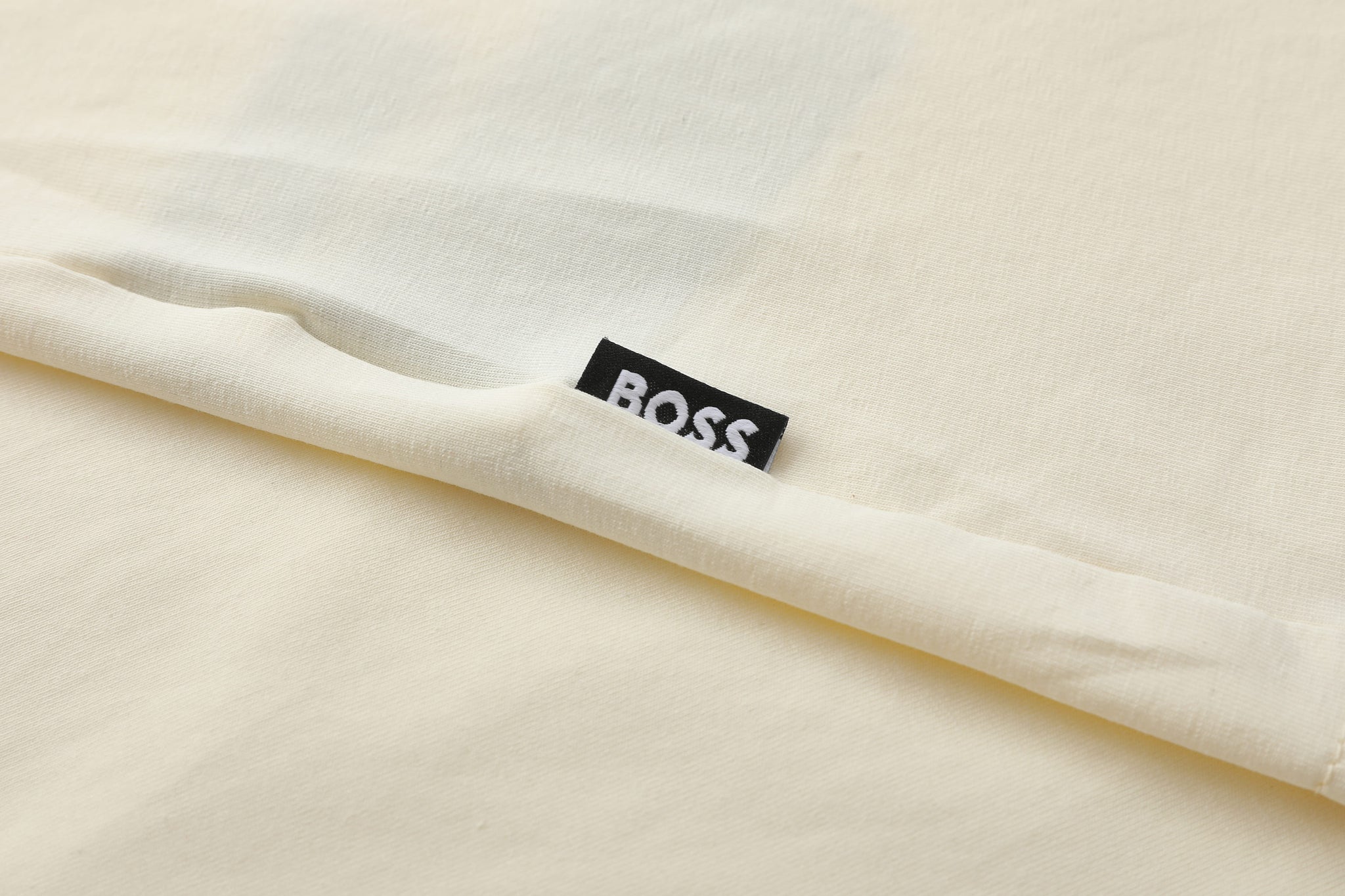 Camiseta 786887 Básica Crema Para Hombre