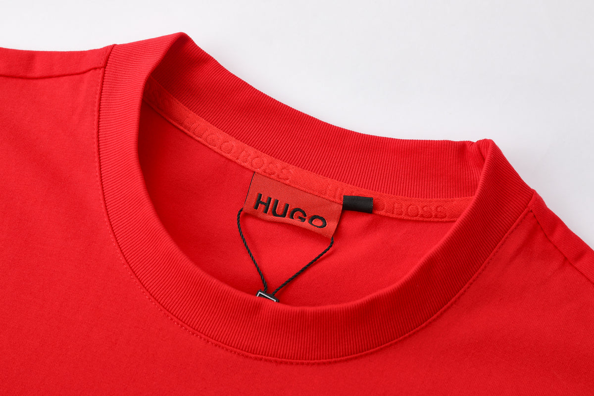 Camiseta B66042 Básica Roja Para Hombre