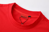 Camiseta B66042 Básica Roja Para Hombre