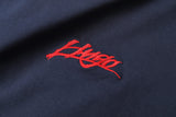 Camiseta 66041 Estampada Azul Oscuro Para Hombre