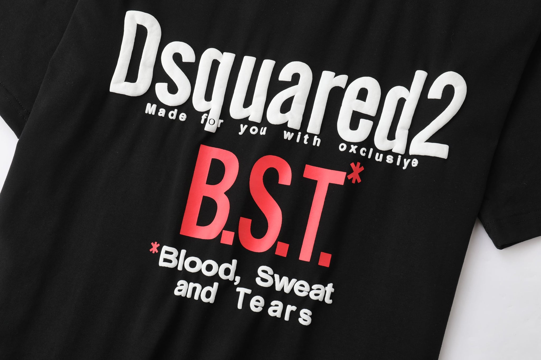 Camiseta 786899 Estampada Negra Para Hombre