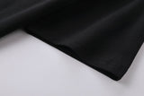 Camiseta 786631 Estampada Negra Para Hombre