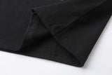 Camiseta 786890 Estampada Negra Para Hombre