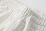 Bermuda 1818018 Blanca De Algodón Para Hombre