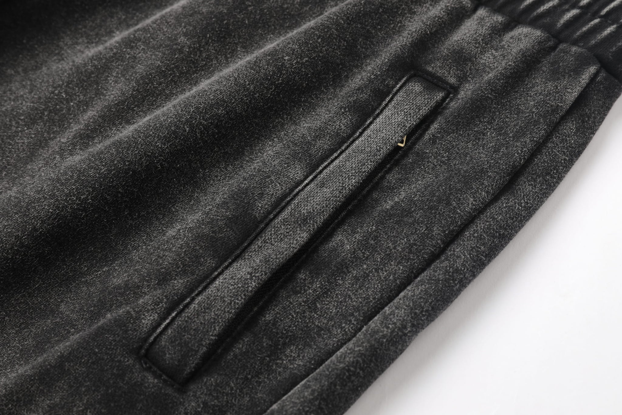 Bermuda 1818019 Pickling Negra De Algodón Para Hombre