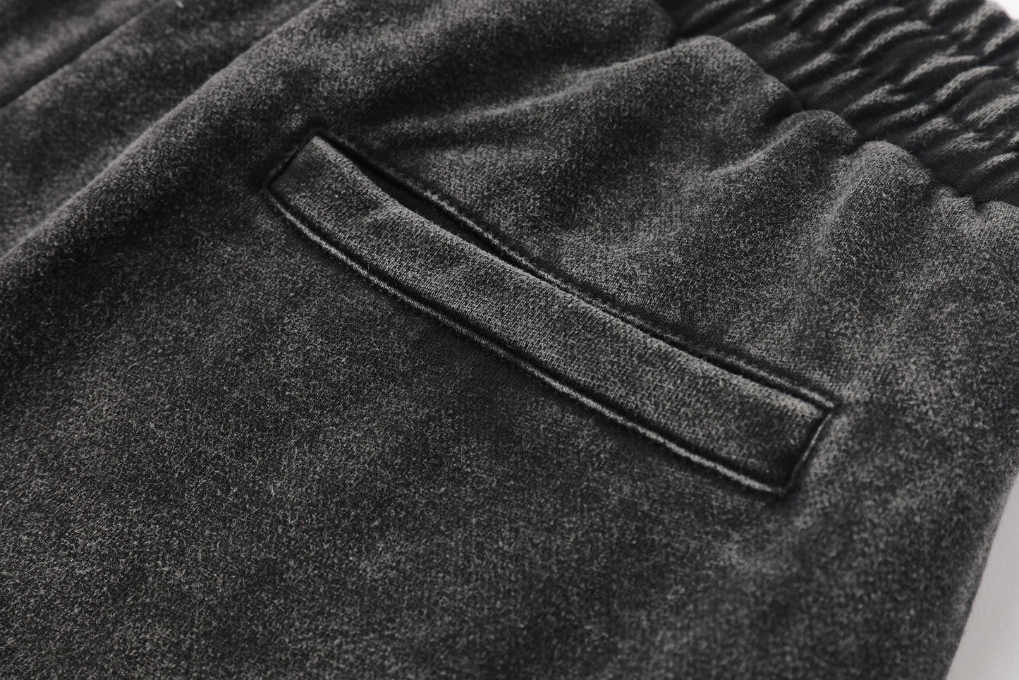 Bermuda 1818019 Pickling Negra De Algodón Para Hombre