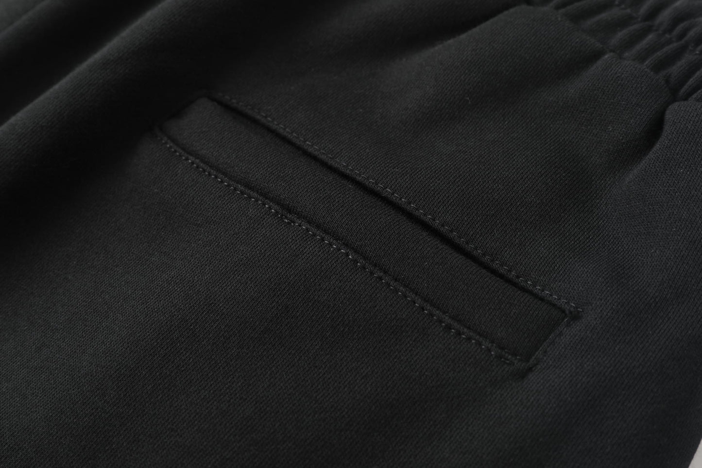 Bermuda 1818019 Negra De Algodón Para Hombre