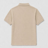 Camiseta 185047 Tipo Polo Crema para hombre