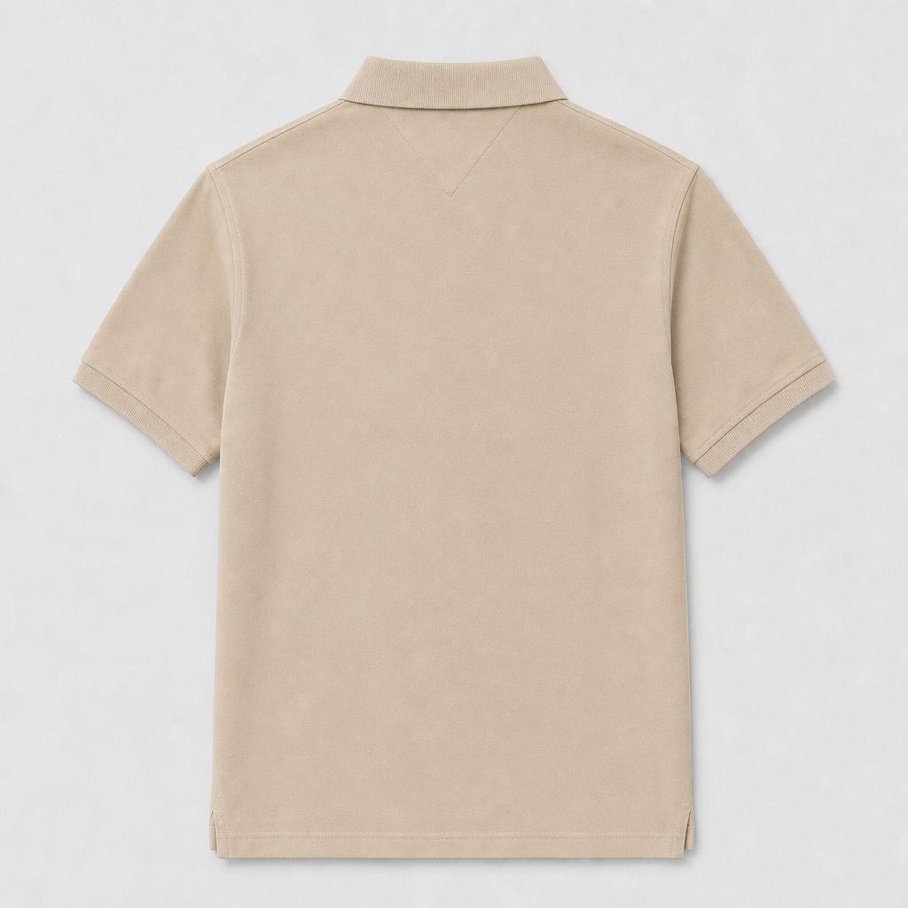 Camiseta 185047 Tipo Polo Crema para hombre