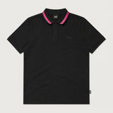 Camiseta 918032 Tipo Polo Negro para hombre