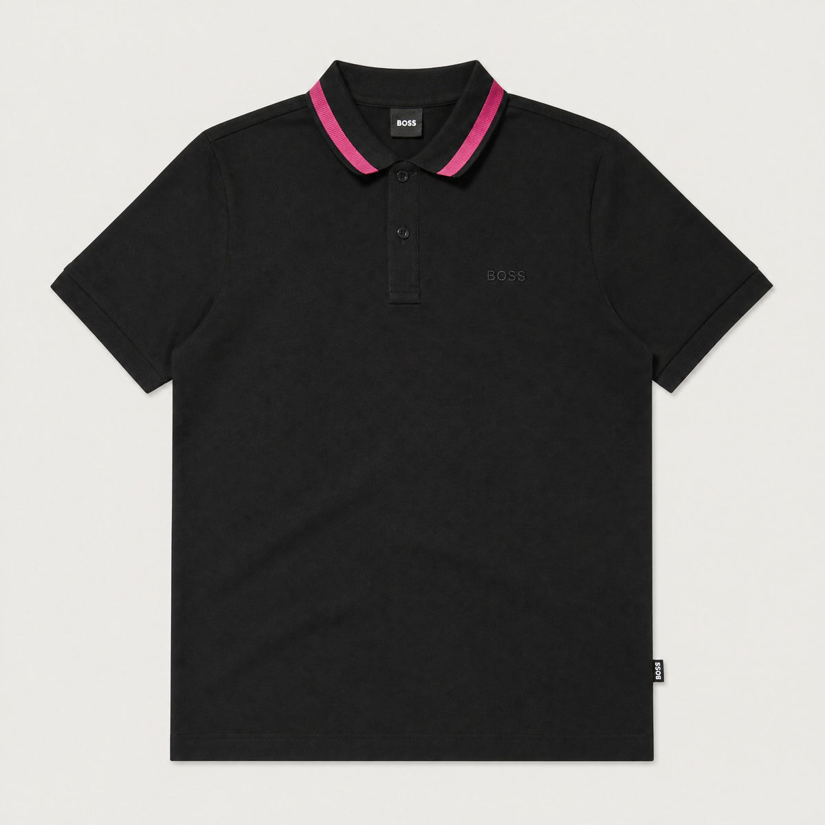 Camiseta 918032 Tipo Polo Negro para hombre