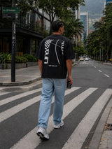 Camiseta 788354 Oversize Negro para hombre