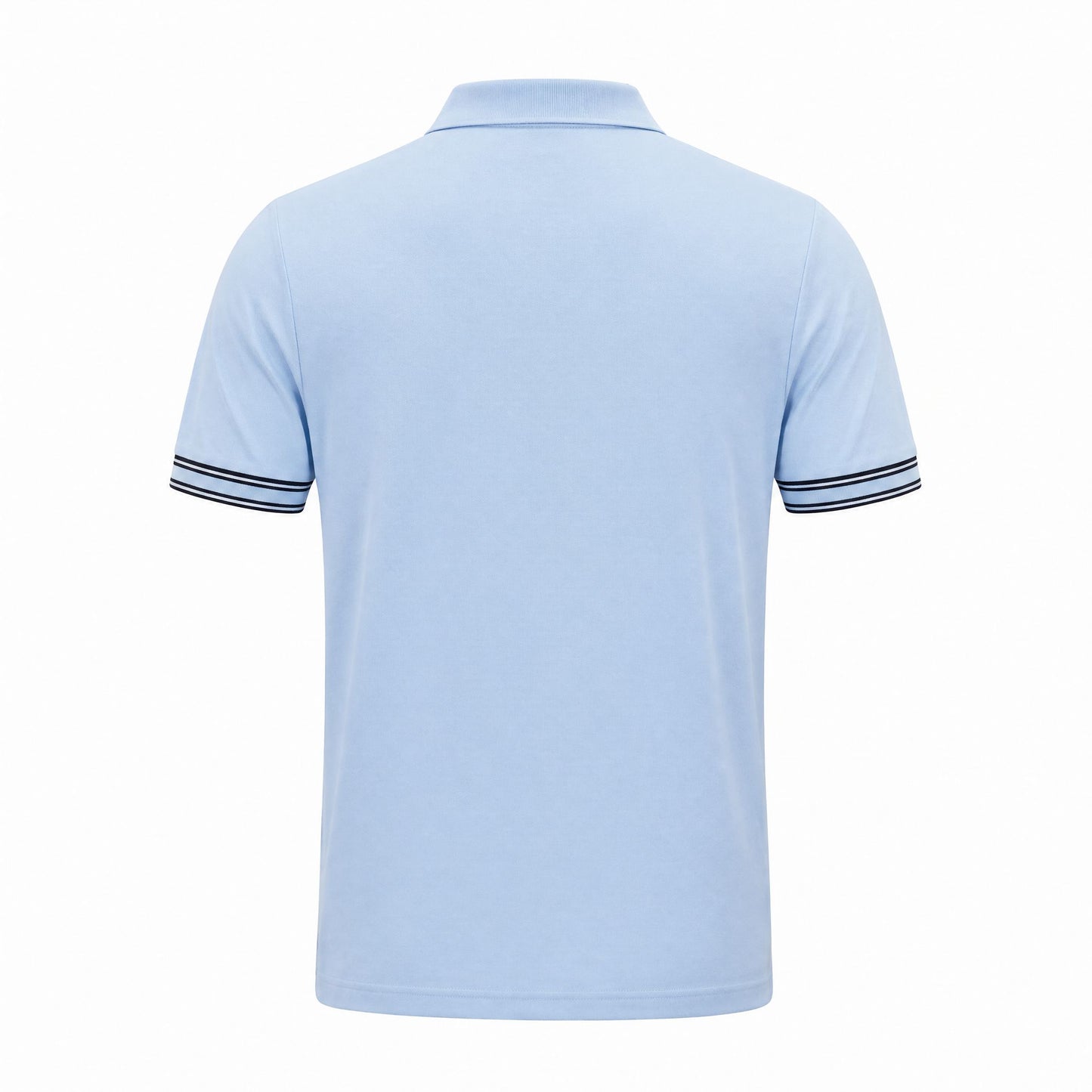 Camiseta 185022 Tipo Polo Azul Claro para hombre