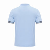 Camiseta 185022 Tipo Polo Azul Claro para hombre