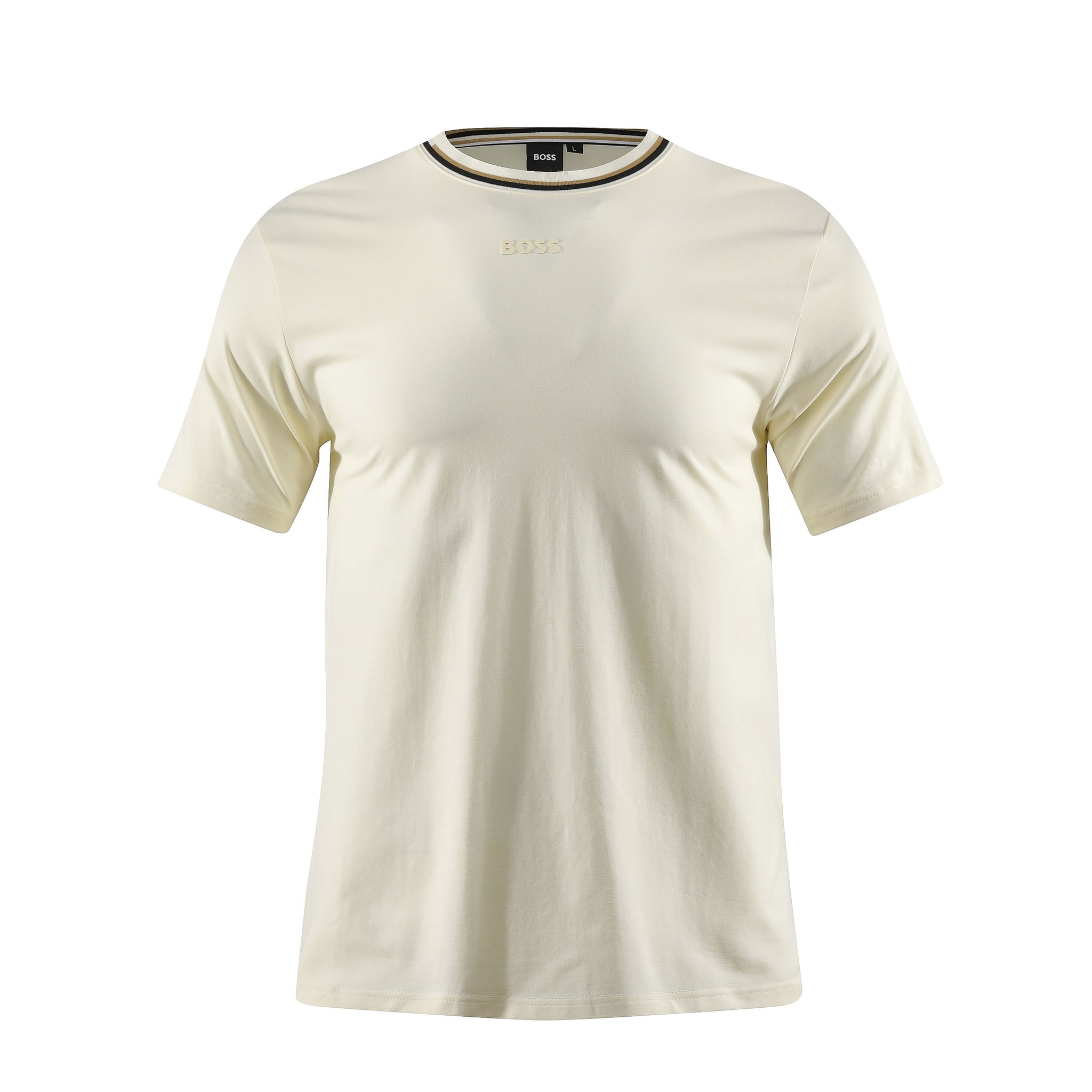 Camiseta 66044 Básica Crema para hombre