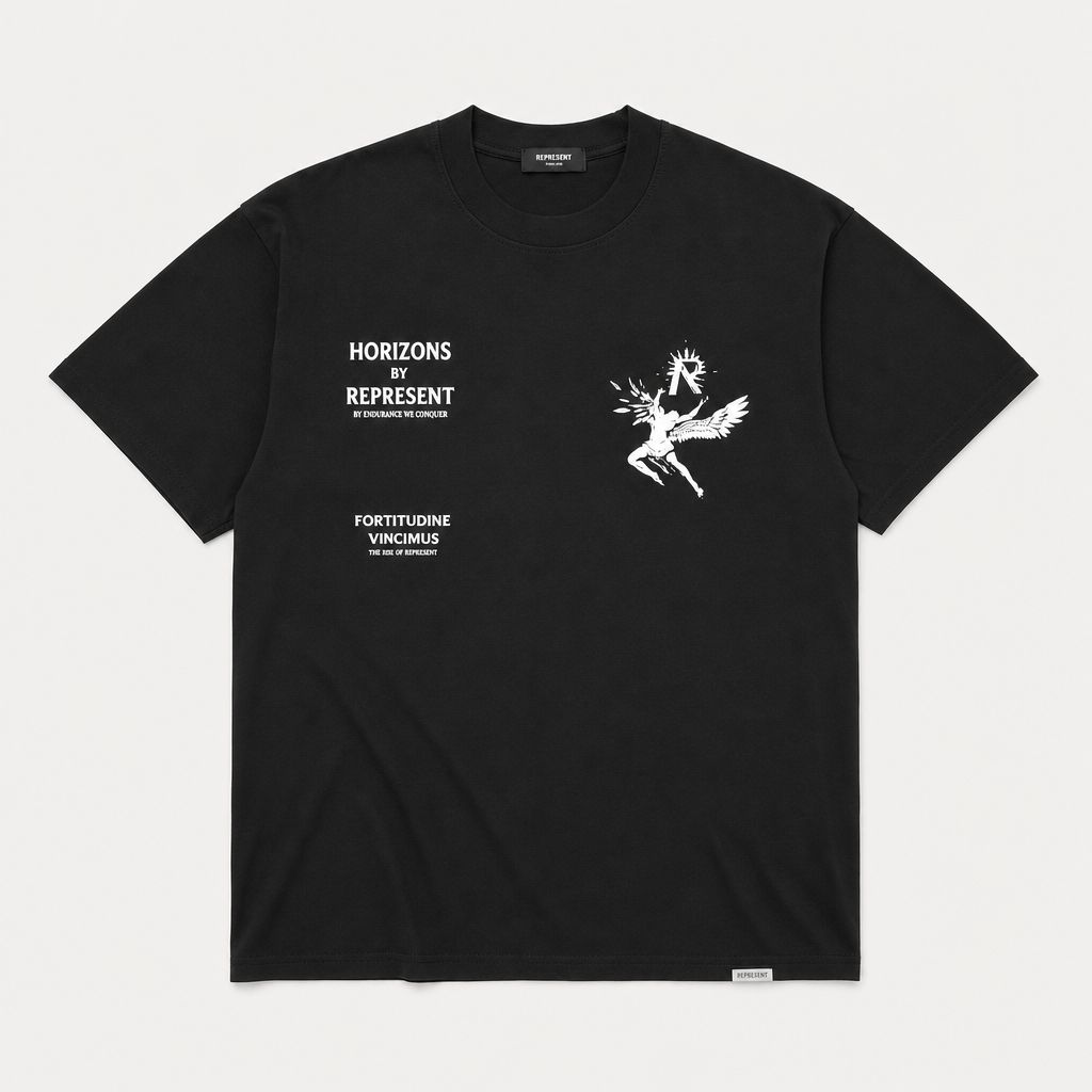 Camiseta 788458 Oversize Negro para hombre