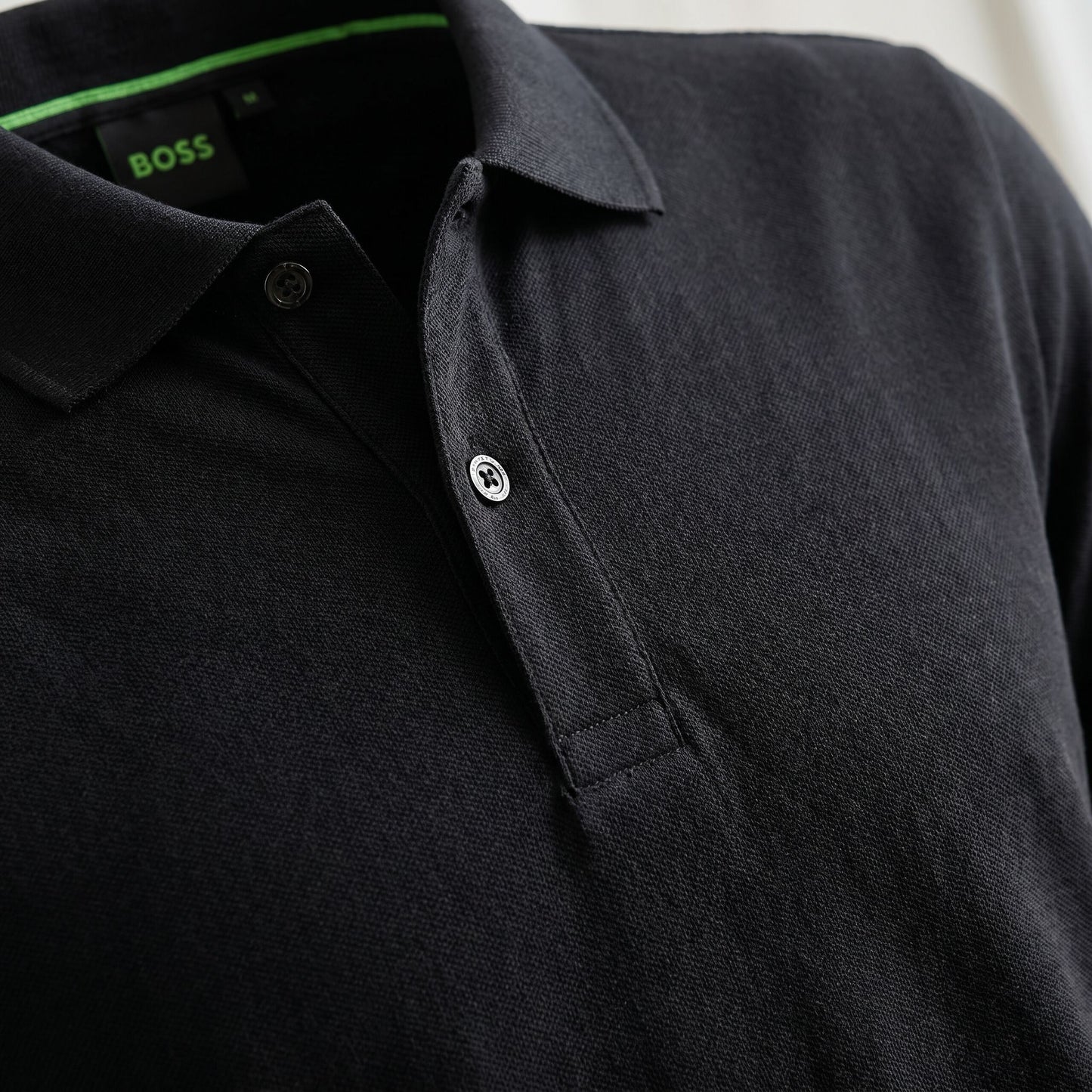 Camiseta 185022 Tipo Polo Negro para hombre