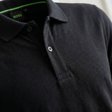 Camiseta 185022 Tipo Polo Negro para hombre