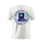 Camiseta 166009 Estampada Blanca Para Hombre