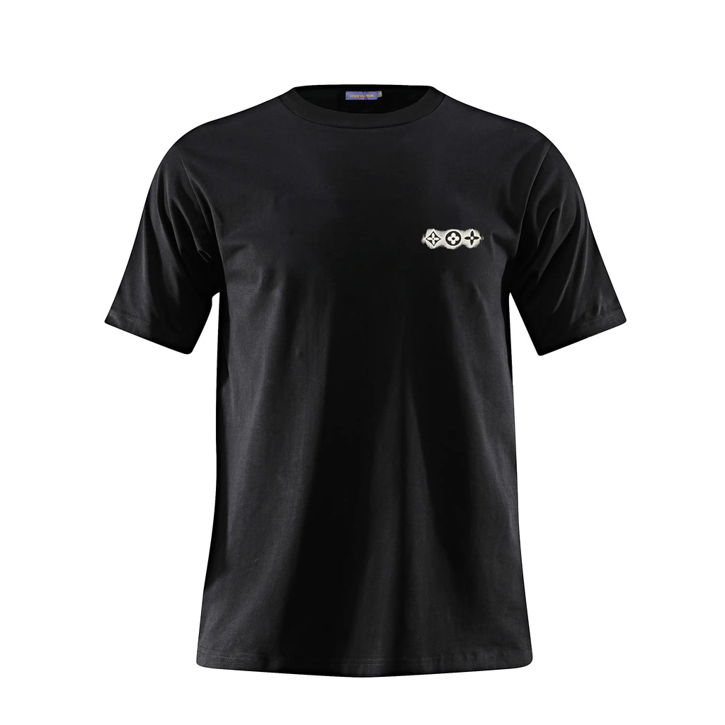 Camiseta 166073 Básica Negro Para Hombre