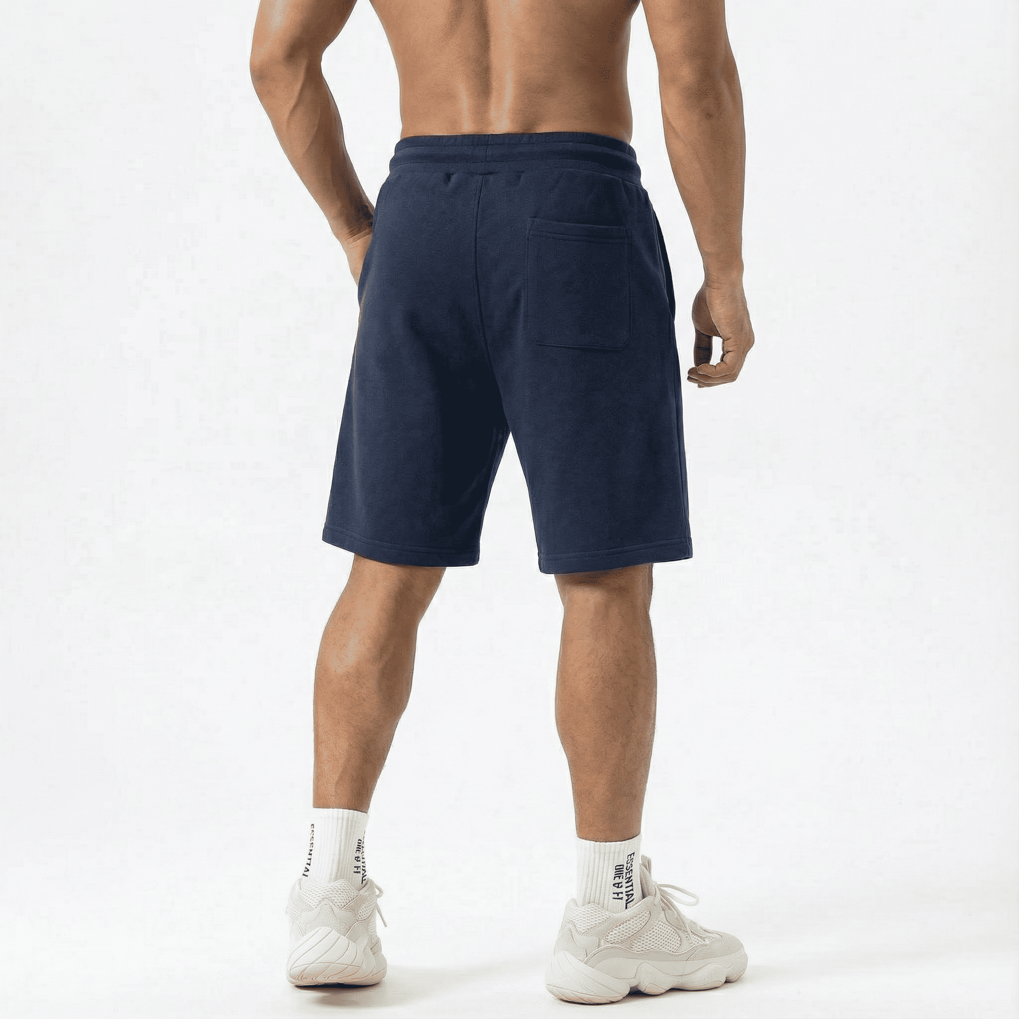 Bermuda 1818008 Azul Oscuro De Algodón Para Hombre