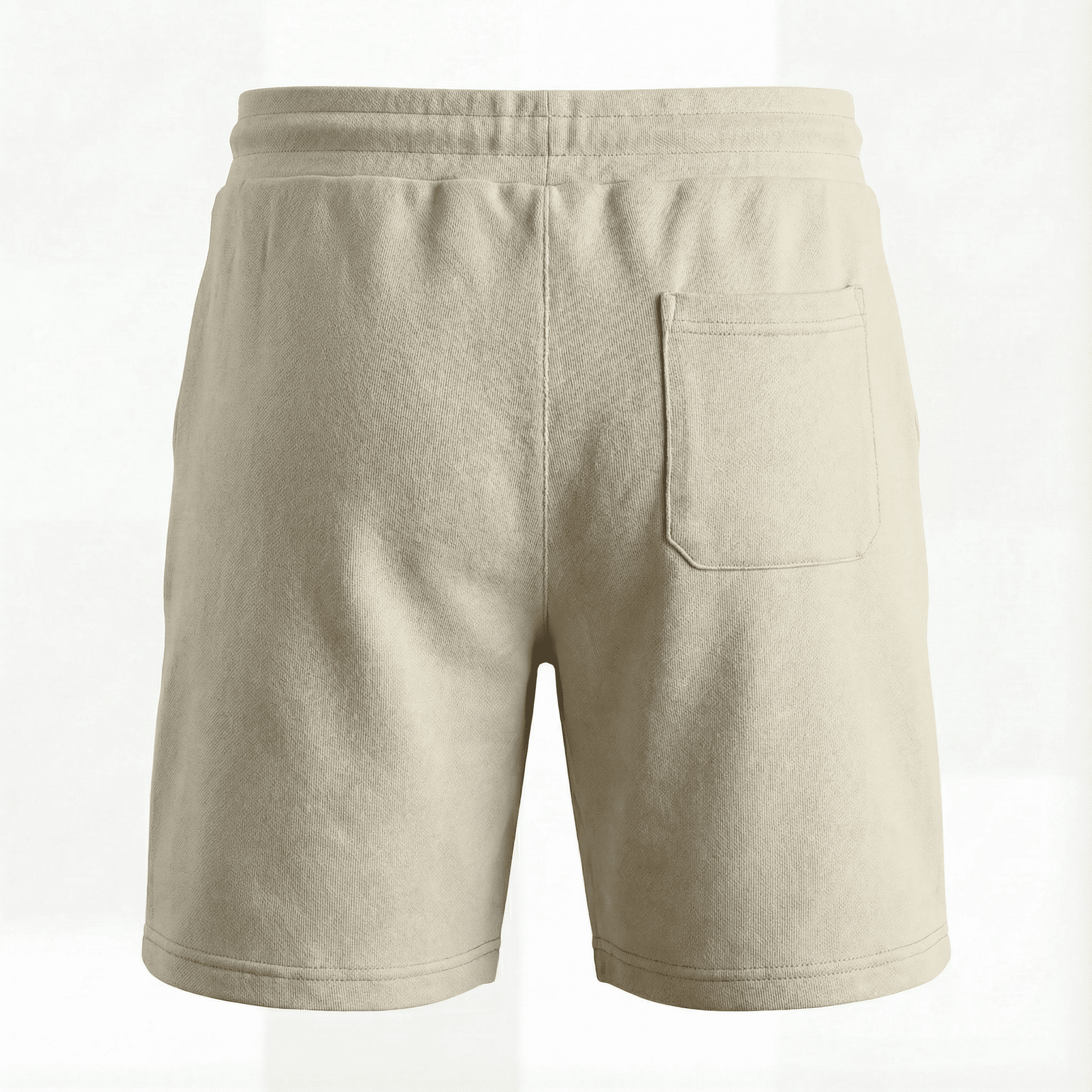 Bermuda 1818008 Crema De Algodón Para Hombre