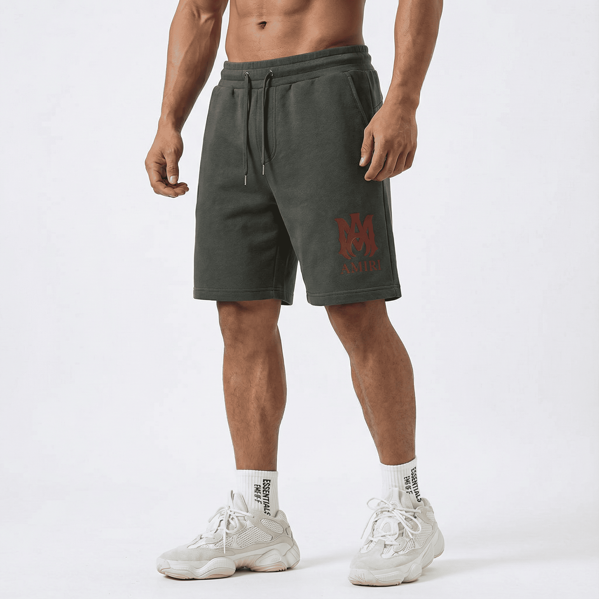 Bermuda 1818008 Negra De Algodón Para Hombre