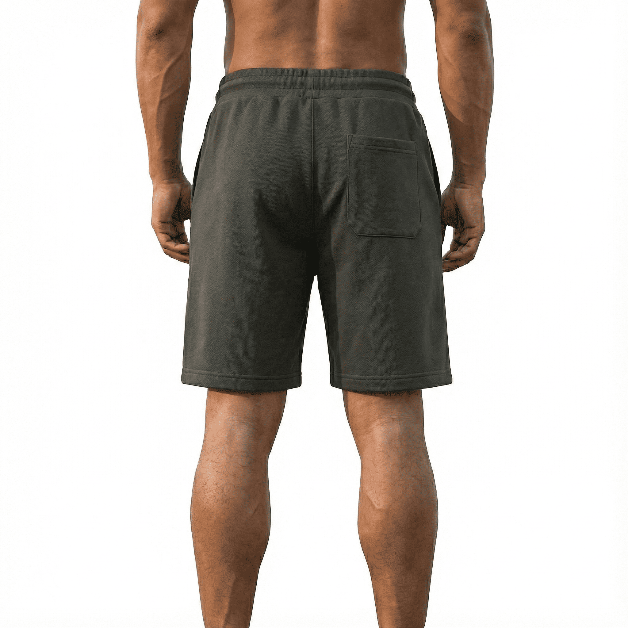 Bermuda 1818008 Negra De Algodón Para Hombre