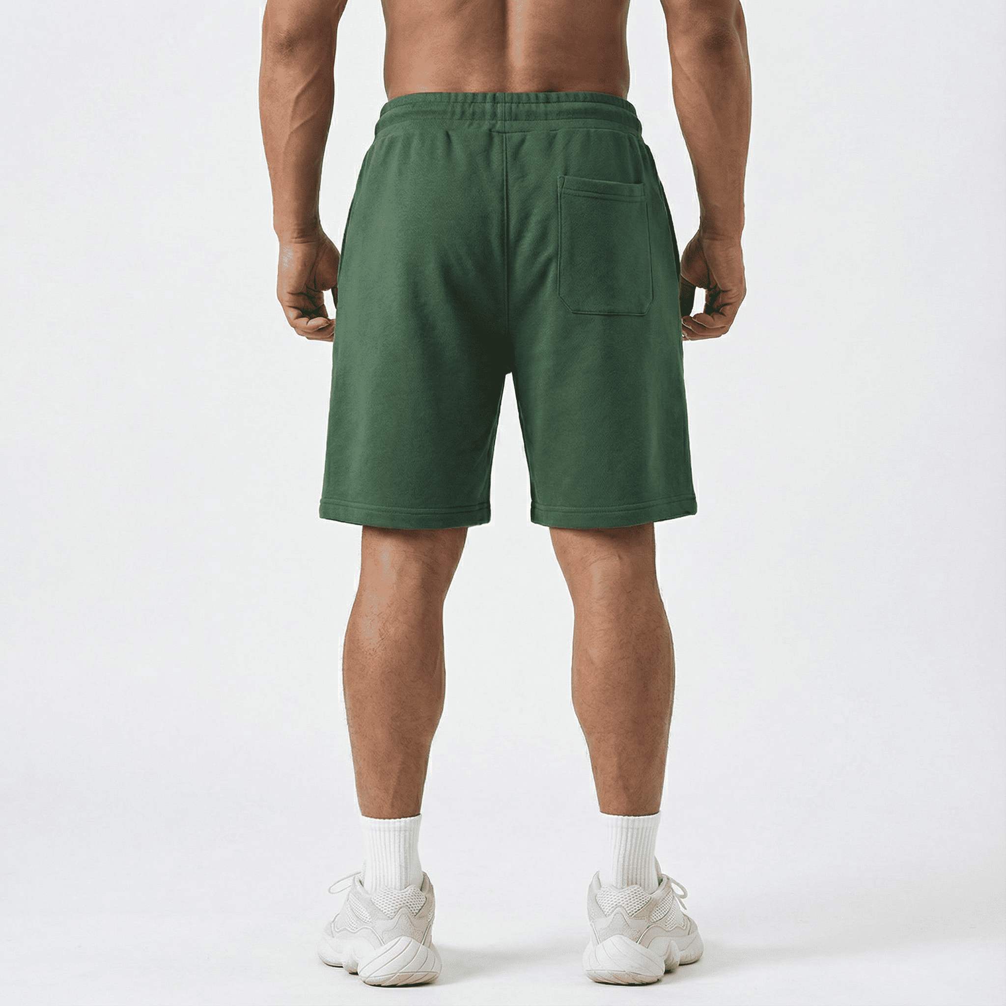 Bermuda 1818008 Verde De Algodón Para Hombre