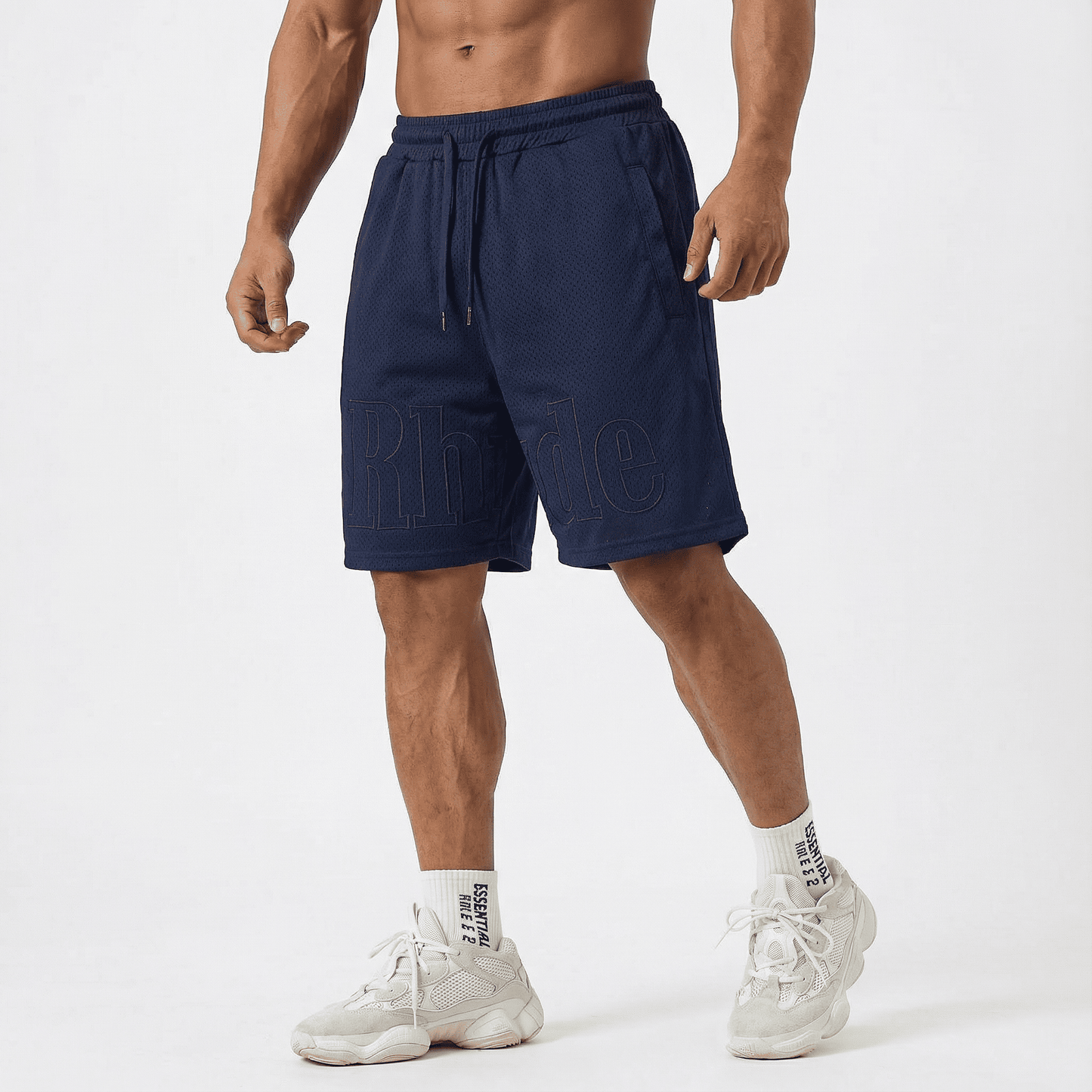 Bermuda 1818011 Azul Oscuro De Algodón Para Hombre