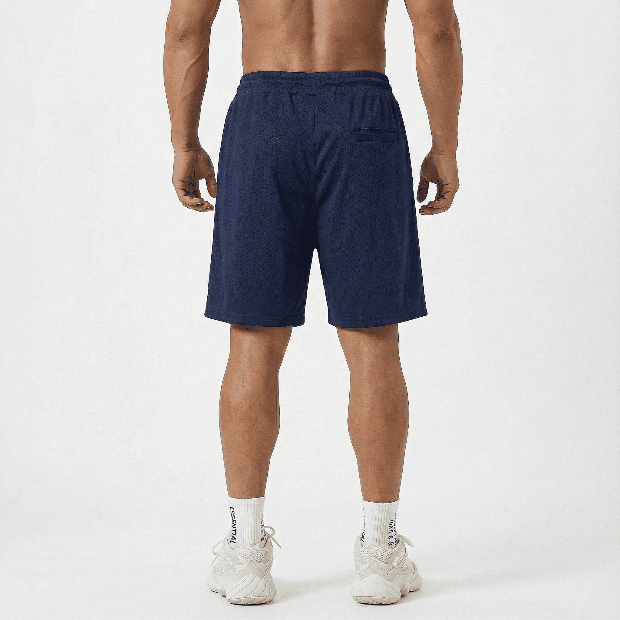 Bermuda 1818011 Azul Oscuro De Algodón Para Hombre