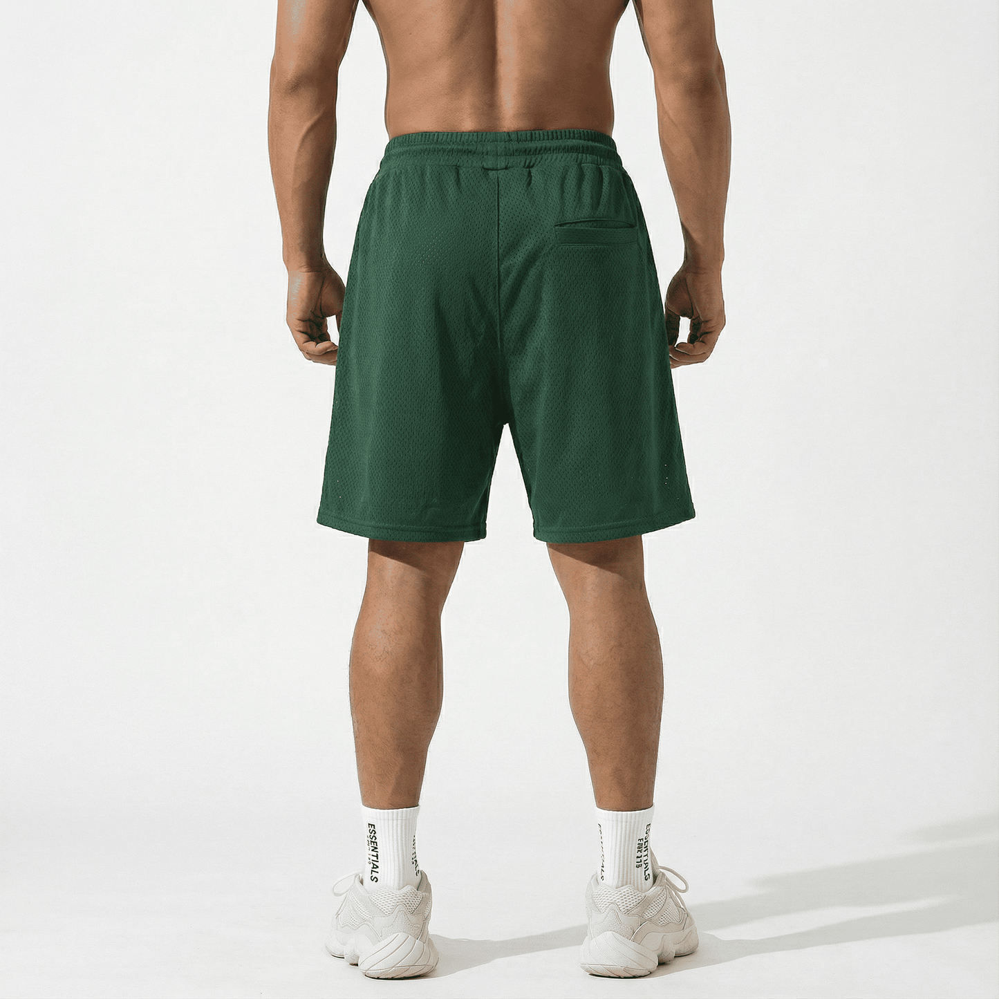 Bermuda 1818011 Verde De Algodón Para Hombre