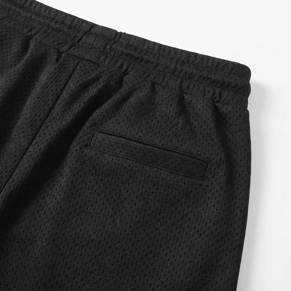 Bermuda 1818011 Negra De Algodón Para Hombre