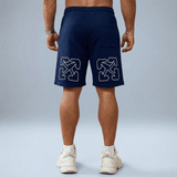 Bermuda 1818026 Azul Oscura de algodón Para Hombre