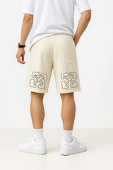 Bermuda 1818026 Crema de algodón Para Hombre