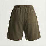 Bermuda 1818027 Gris/Verde De Algodón Para Hombre