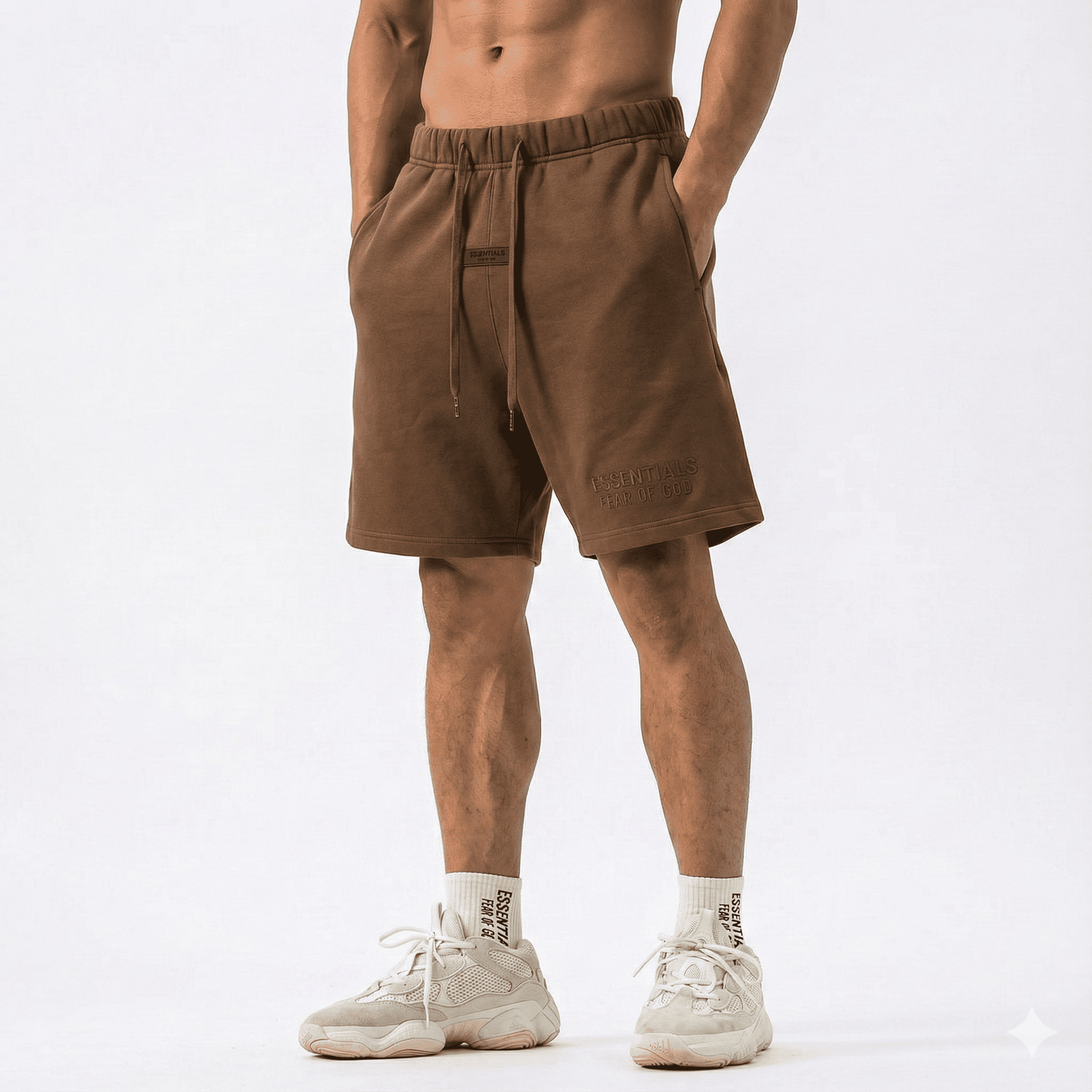 Bermuda 1818027 Pickling Café De Algodón Para Hombre