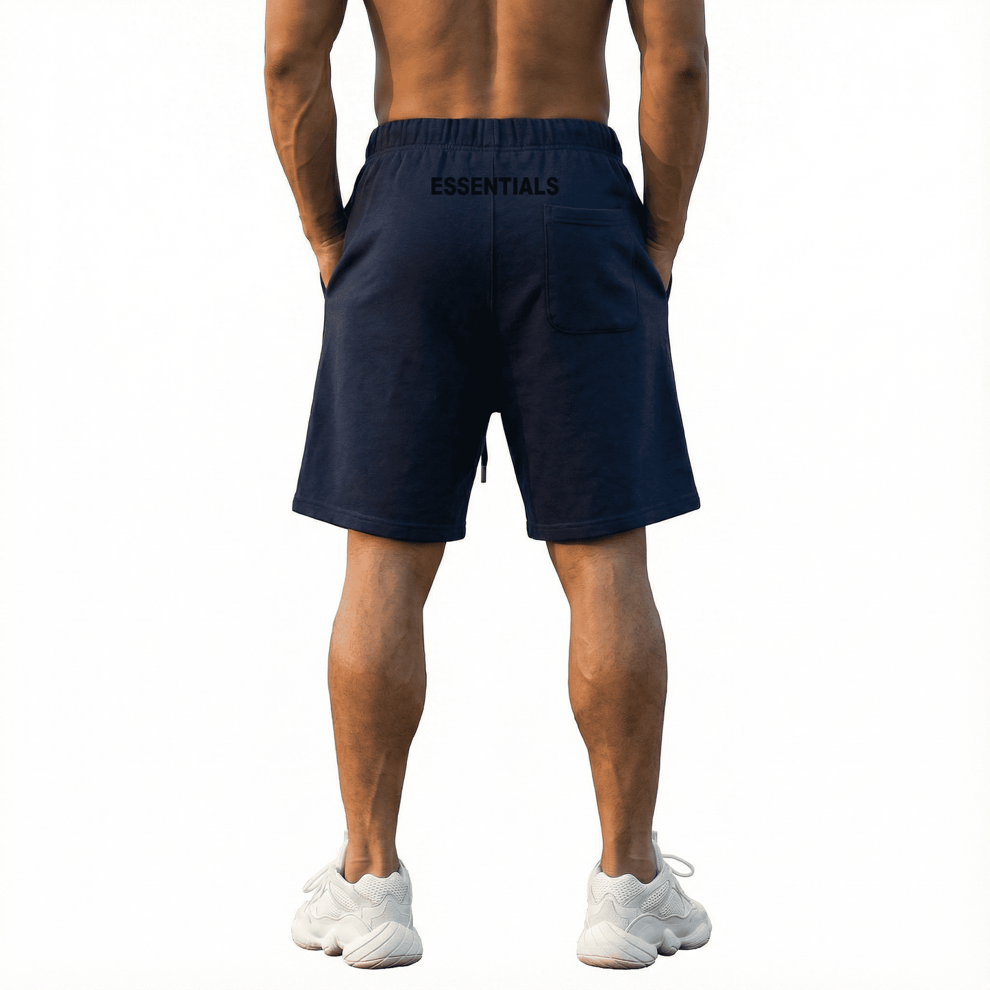 Bermuda 1818028 Azul Oscuro De Algodón Para Hombre