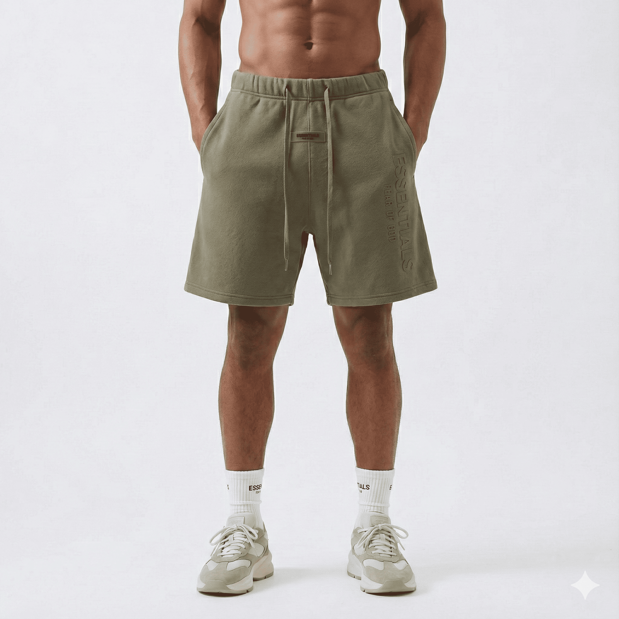 Bermuda 1818029 Verde De Algodón Para Hombre