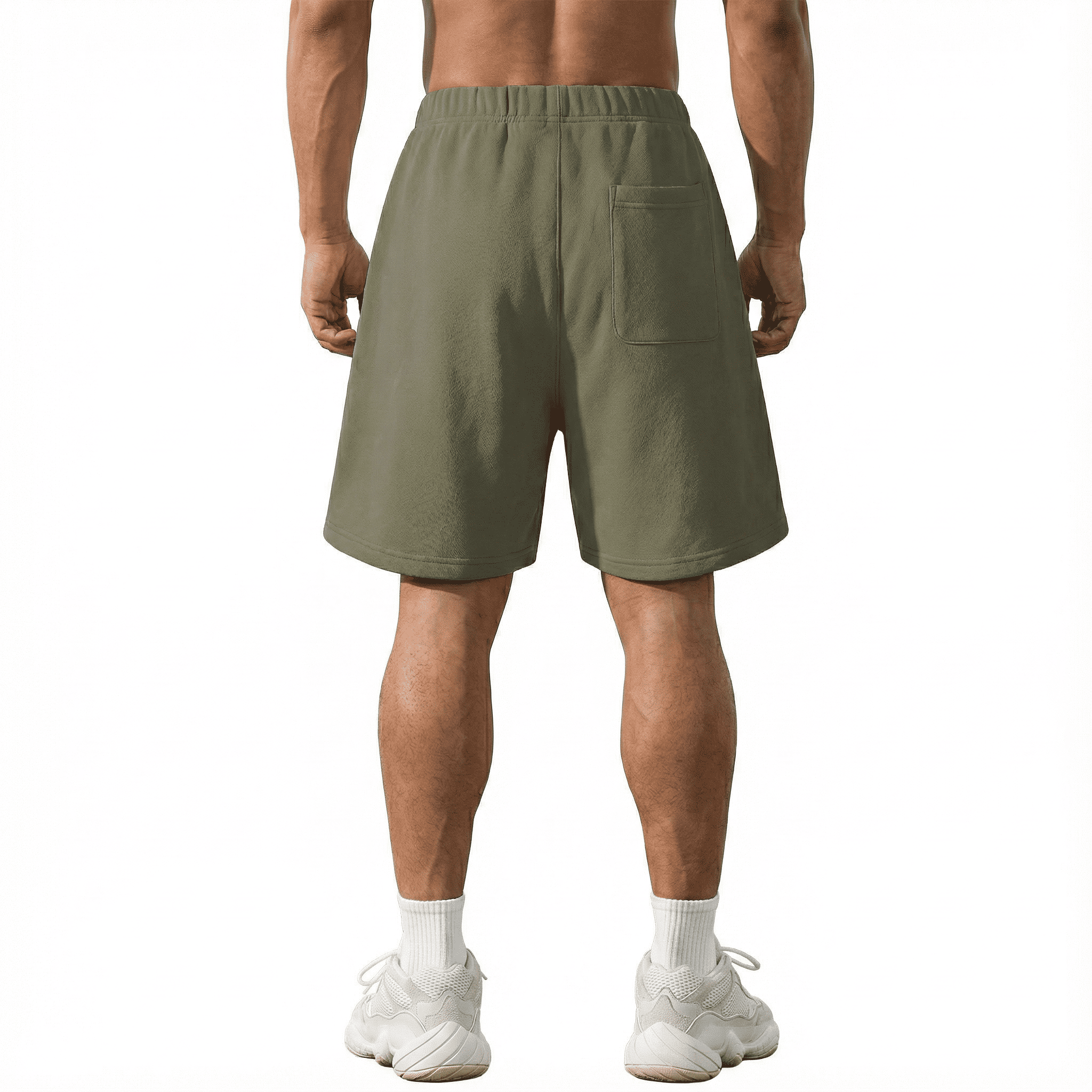 Bermuda 1818029 Verde De Algodón Para Hombre