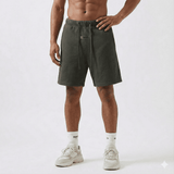 Bermuda 1818029 Verde Oscuro De Algodón Para Hombre