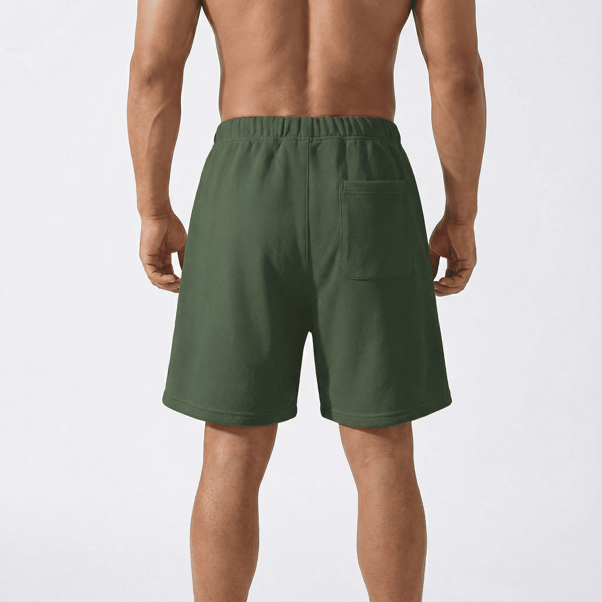 Bermuda 1818029 Verde Oscuro De Algodón Para Hombre