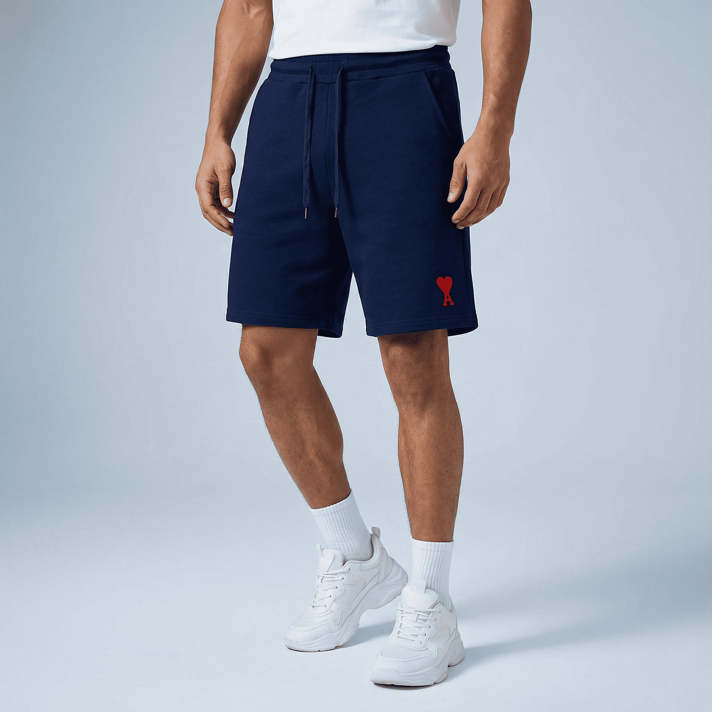 Bermuda 1818030 Azul Oscura de algodón Para Hombre