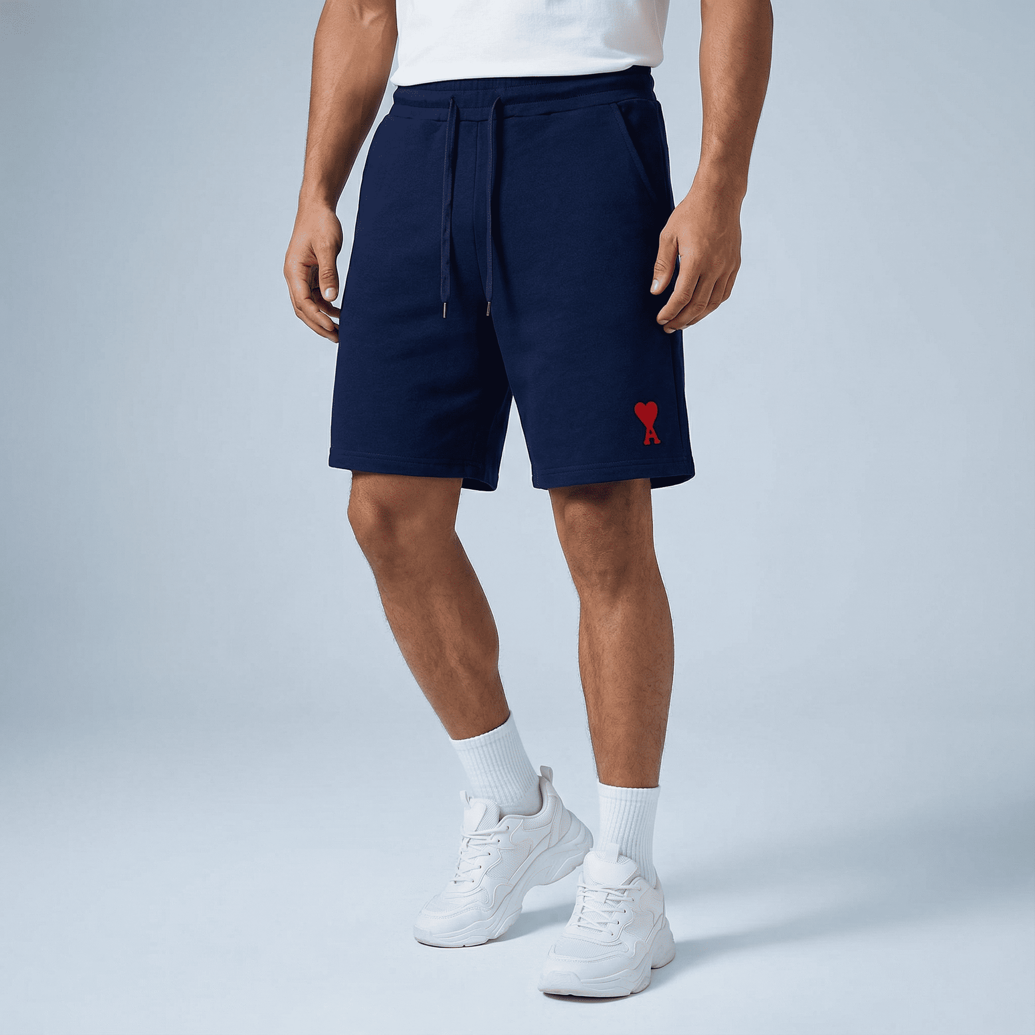 Bermuda 1818030 Azul Oscura de algodón Para Hombre