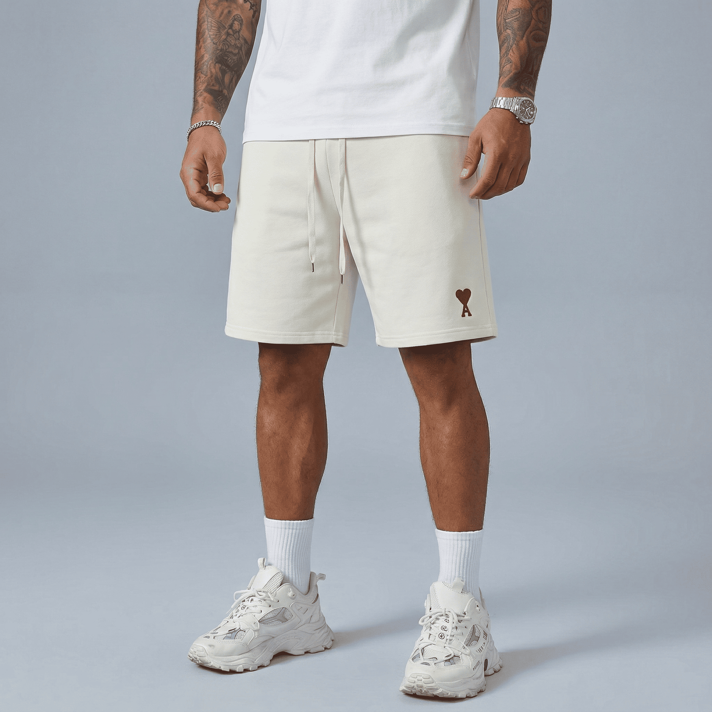 Bermuda 1818030 Crema de algodón Para Hombre