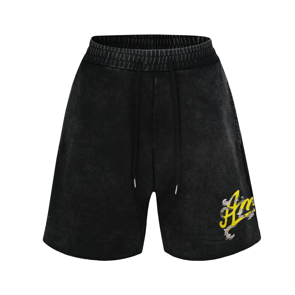 Bermuda 1818031 Negra de algodón Para Hombre