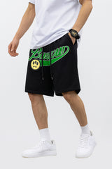 Bermuda 1818034 Negra de algodón Para Hombre