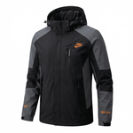 Chaqueta Deportiva Negra/Gris Para Hombre Ref. 1818